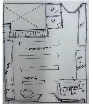 First Floor plan for 40th and Hamilton Building 